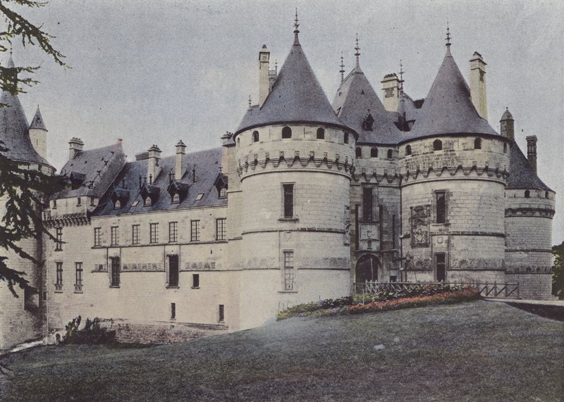 Chateau de Chaumont (kolorowe zdjęcie) autorstwa (after) French Photographer