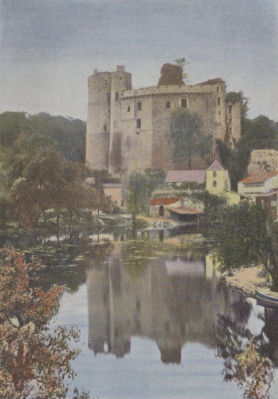 Clisson, zamek (kolorowe zdjęcie) autorstwa (after) French Photographer