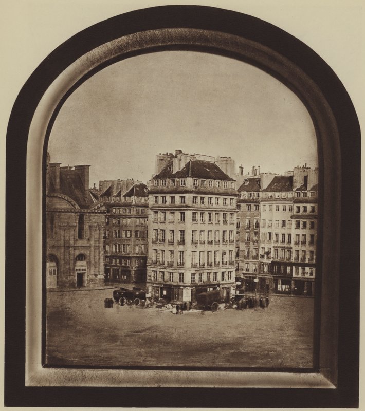 Hotel de Nantes, Place du Carrousel (zdjęcie czarno-białe) autorstwa (after) French Photographer