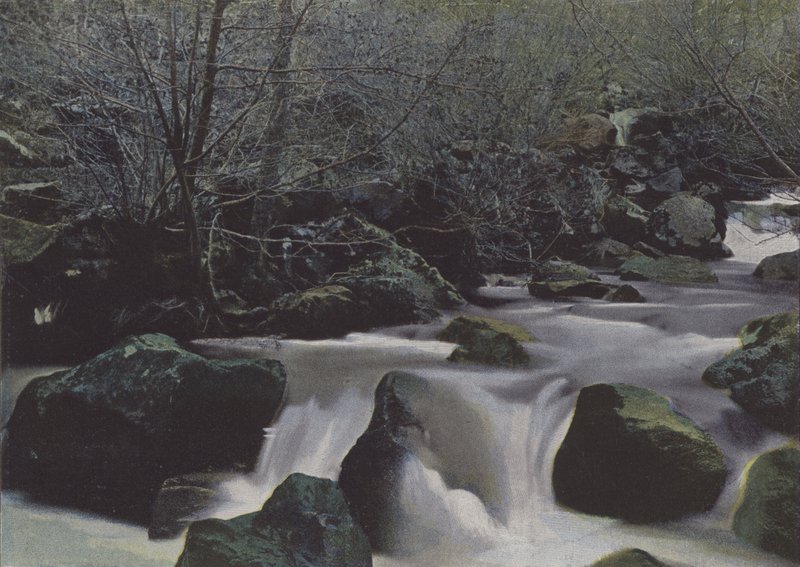 Le Benet, pres Murat (kolorowe zdjęcie) autorstwa (after) French Photographer