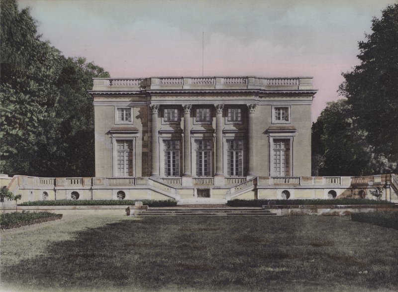 Le Petit Trianon, Mały Trianon (zdjęcie kolorowe) autorstwa (after) French Photographer