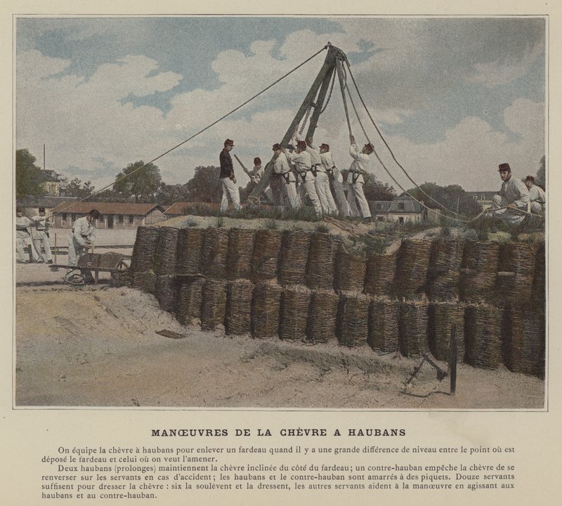 Manewry Chevre a Aubans (kolorowe zdjęcie) autorstwa (after) French Photographer