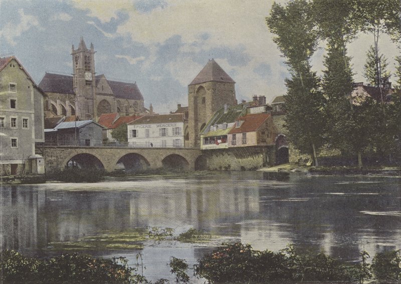 Moret (kolorowe zdjęcie) autorstwa (after) French Photographer