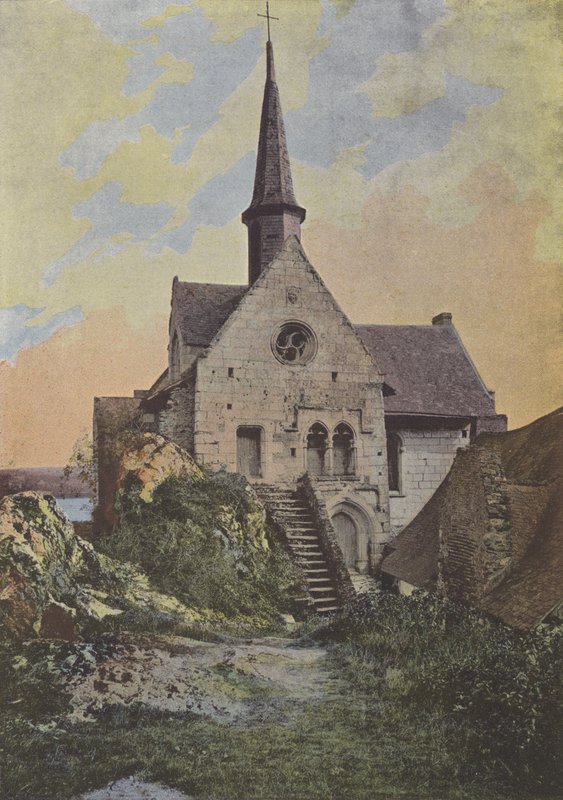 Matka Boża Behuard (kolorowe zdjęcie) autorstwa (after) French Photographer