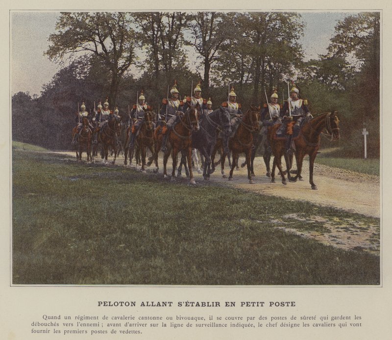 Pluton zamierza założyć małą pocztę (kolorowe zdjęcie) autorstwa (after) French Photographer