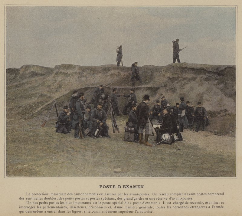 Stanowisko egzaminacyjne (zdjęcie kolorowe) autorstwa (after) French Photographer
