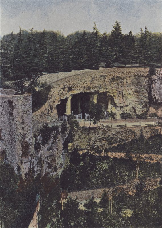 Roc-Amadour, Krypta Saint-Amadour (kolorowe zdjęcie) autorstwa (after) French Photographer