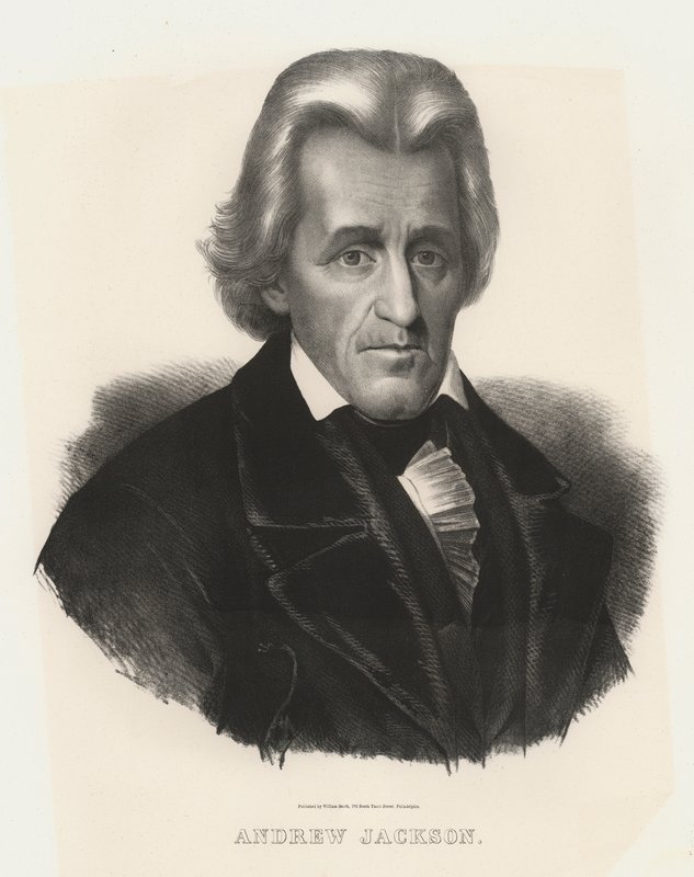 Andrew Jackson, siódmy prezydent Stanów Zjednoczonych Ameryki autorstwa American School
