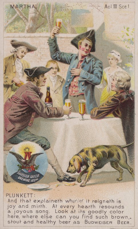Piwo Budweiser autorstwa American School
