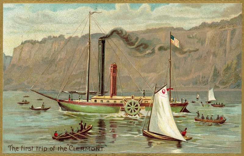 Pierwsza wycieczka, The Clermont autorstwa American School