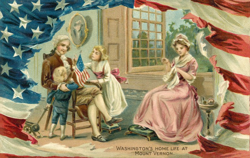 Życie domowe Jerzego Waszyngtona w Mount Vernon autorstwa American School