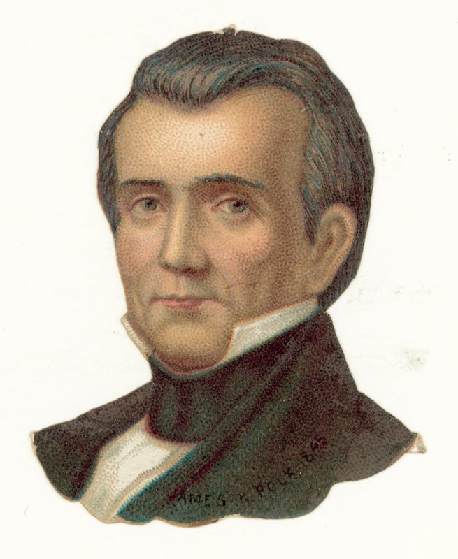 James Knox Polk autorstwa American School