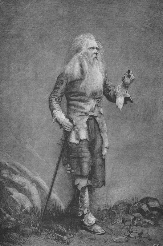 Jefferson jako Rip Van Winkle autorstwa American School