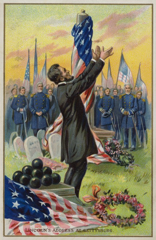 Adres Lincolna w Gettysburgu autorstwa American School
