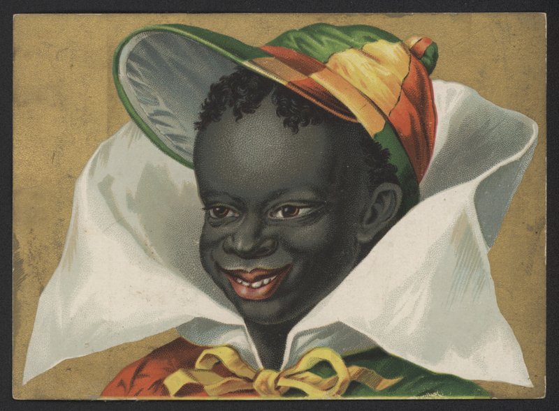 Portret czarnoskórego dżokeja autorstwa American School