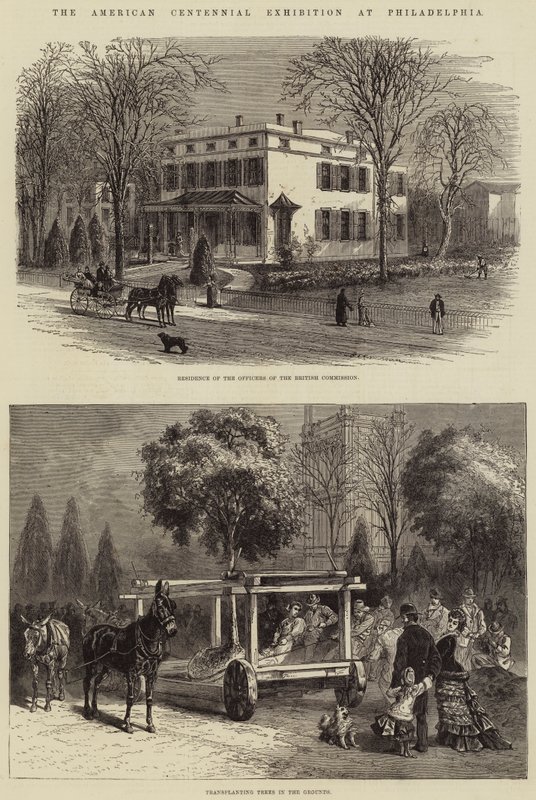Amerykańska Wystawa Stulecia w Filadelfii autorstwa American School