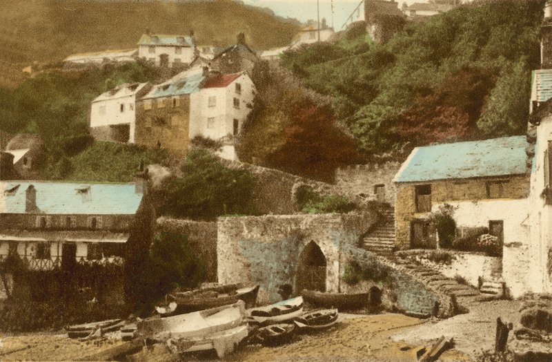 Clovelly, wejście do wioski autorstwa English Photographer