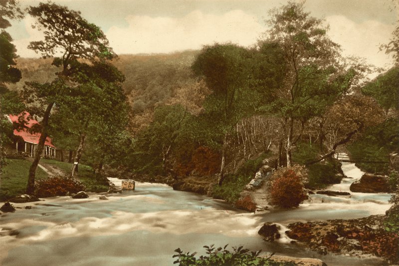 Lynmouth, Watersmeet autorstwa English Photographer