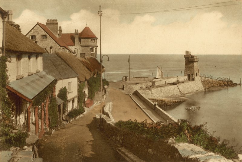 Lynmouth z Mars Hill autorstwa English Photographer