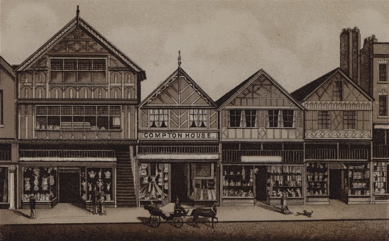 Bridge Street, Chester autorstwa English School
