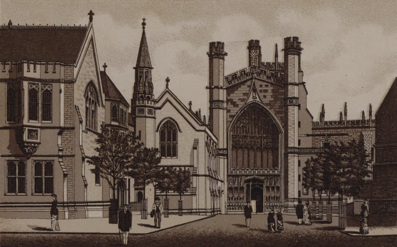 Katedra w Chester, front zachodni autorstwa English School