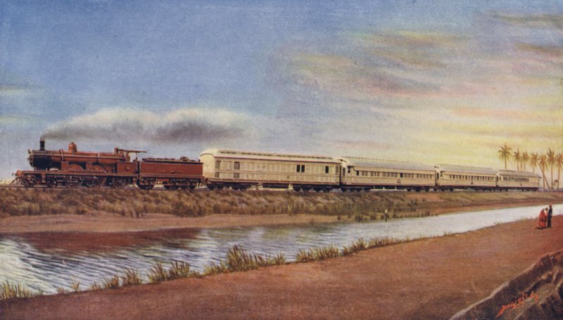 Egipski Train-de-luxe, Cairo-Luxor Express, Egipski Zarząd Kolejowy autorstwa English School