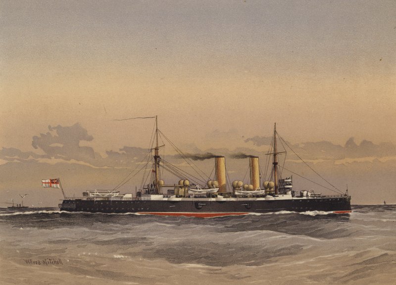 HMS Blenheim, krążownik 1. klasy autorstwa English School