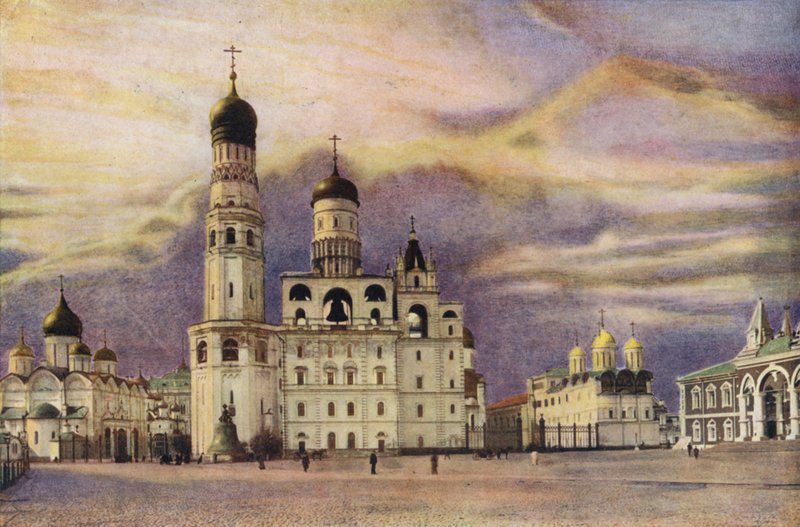 Na Kremlu, Moskwa autorstwa English School