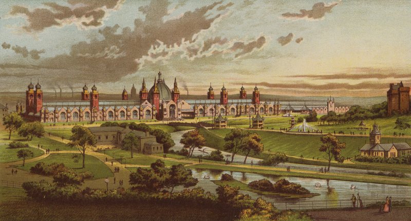 Międzynarodowa Wystawa Przemysłu, Nauki i Sztuki, Glasgow, 1888 r. autorstwa English School