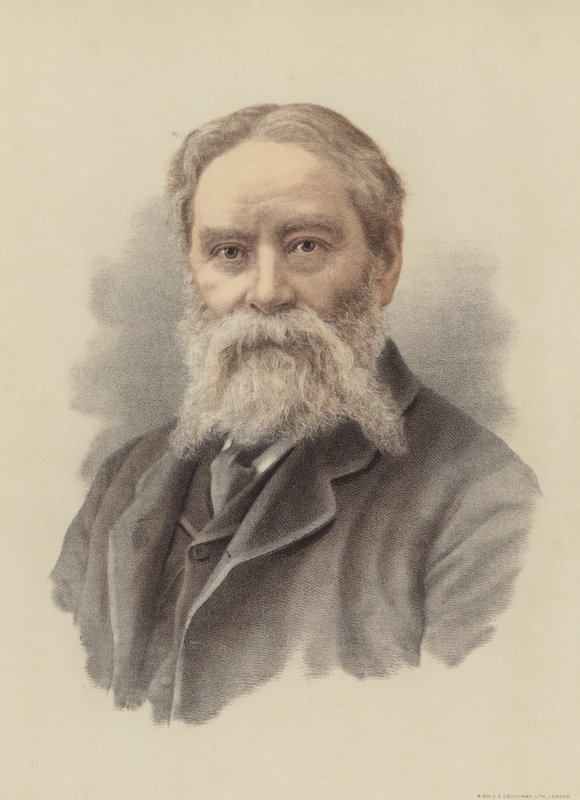 James Russell Lowell, amerykański poeta autorstwa English School