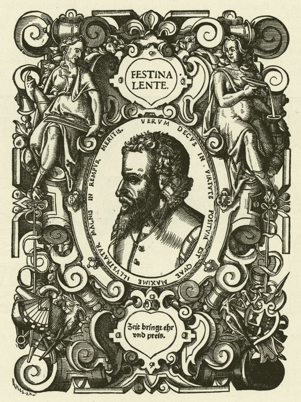Leonhardas Thurneysseris, kurfiursto Džono Jurgio iš Brandenburgo polio dvaro mokslininkas ir alchemikas autorstwa English School