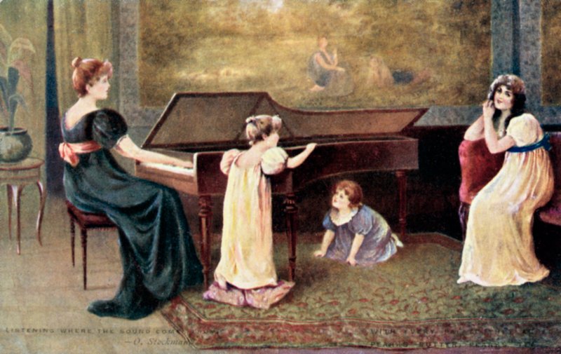 Słuchanie, skąd dochodzi dźwięk autorstwa English School