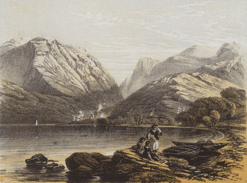 Loch Leven, z Ballachulish autorstwa English School