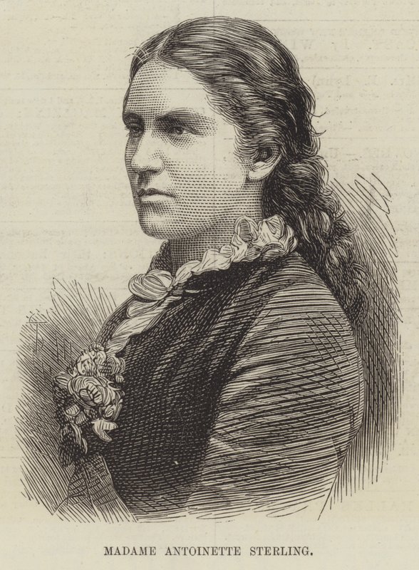 Madame Antoinette Sterling autorstwa English School