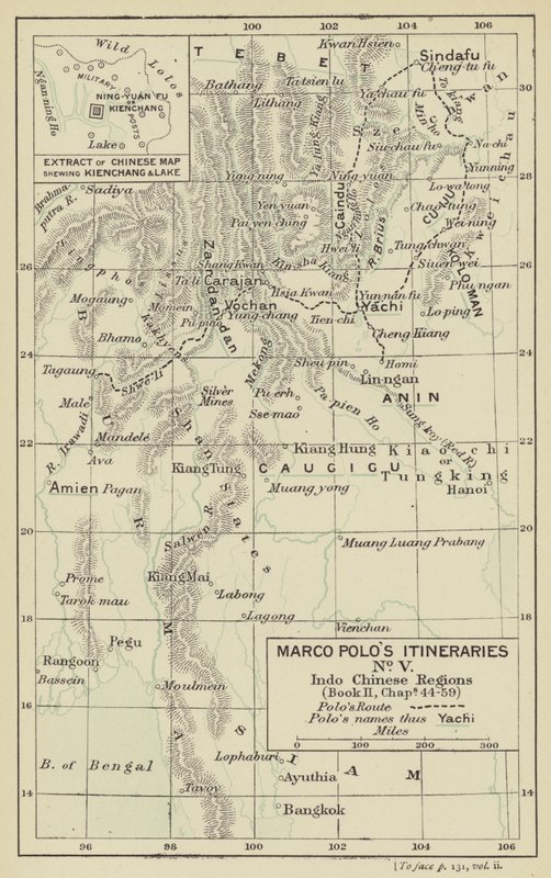 Trasy Marco Polos nr V, regiony indochińskie autorstwa English School
