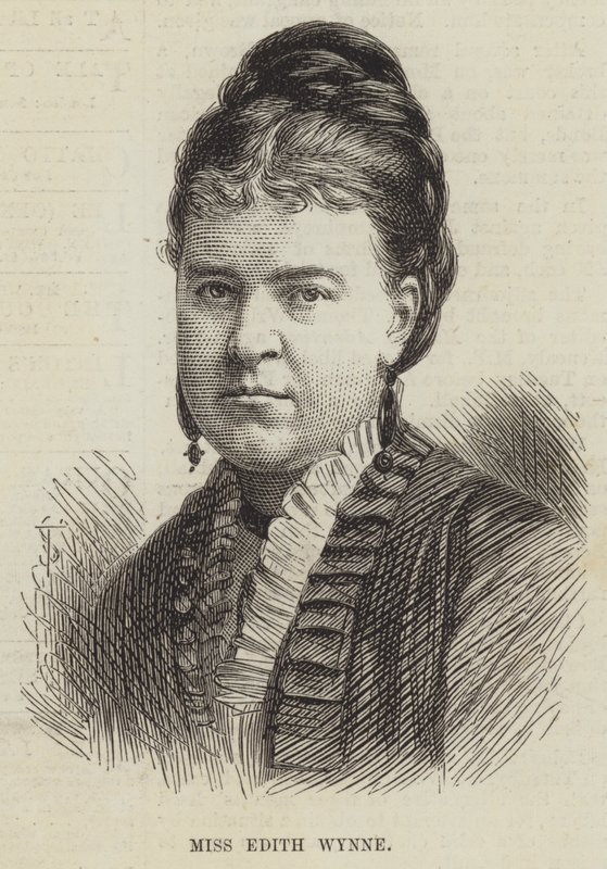 Panna Edith Wynne autorstwa English School