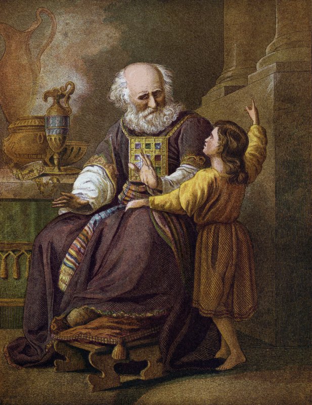 Samuel i Eli autorstwa English School