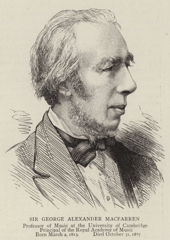 Sir George Alexander Macfarren autorstwa English School