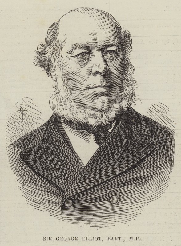 Sir George Elliot, baronet, MP autorstwa English School