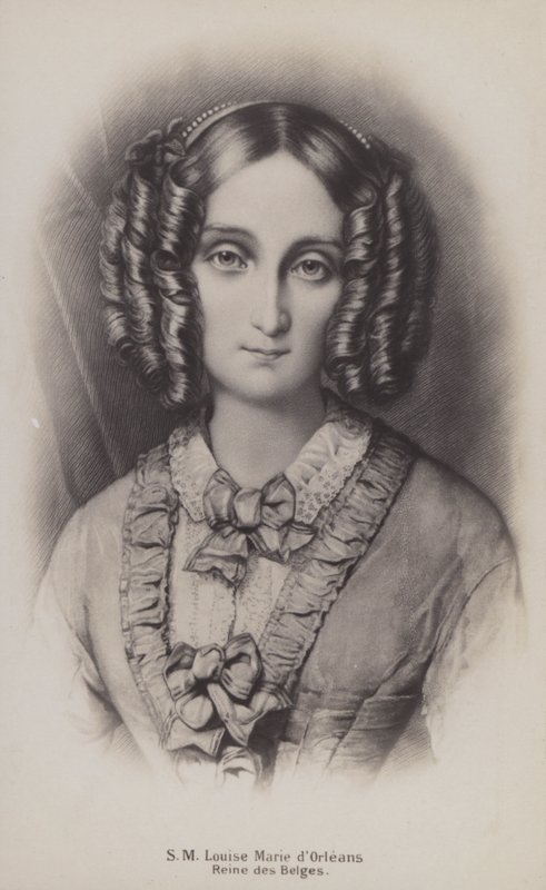Louise Marie Dorleans, królowa Belgów autorstwa European School