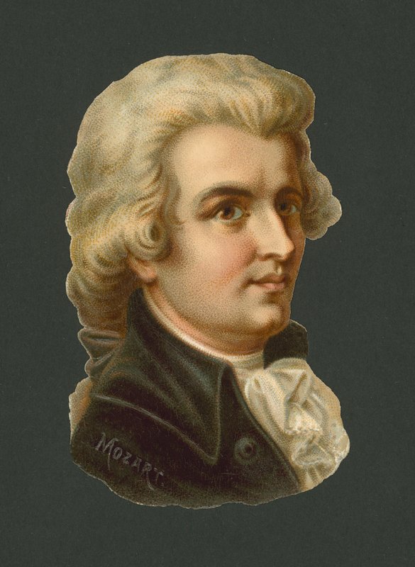Wolfgang Amadeusz Mozart autorstwa European School
