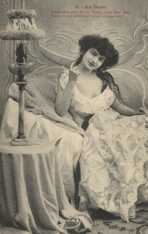 Kiwająca dziewczyna autorstwa French Photographer