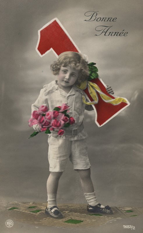 Karta noworoczna autorstwa French Photographer