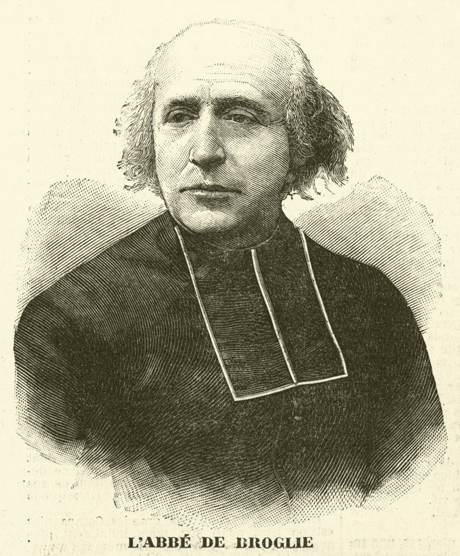 Abbe de Broglie autorstwa French School