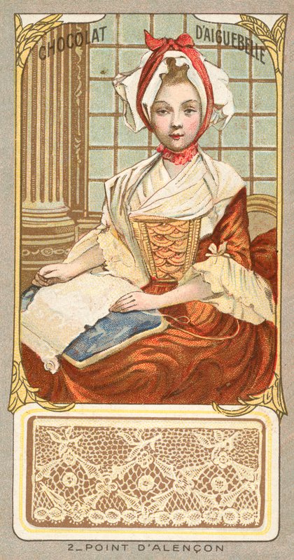 Koronka Alencon autorstwa French School