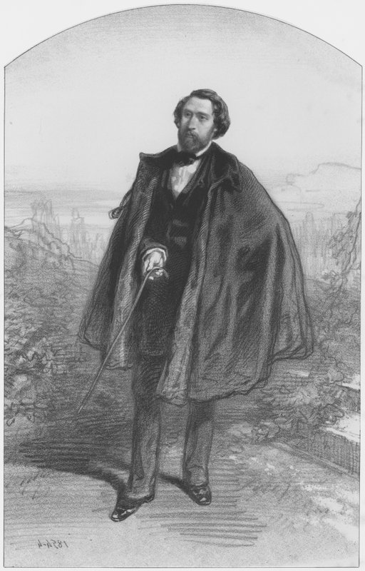 Alfred de Musset autorstwa French School