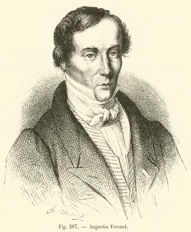 Augustyn Fresnel autorstwa French School