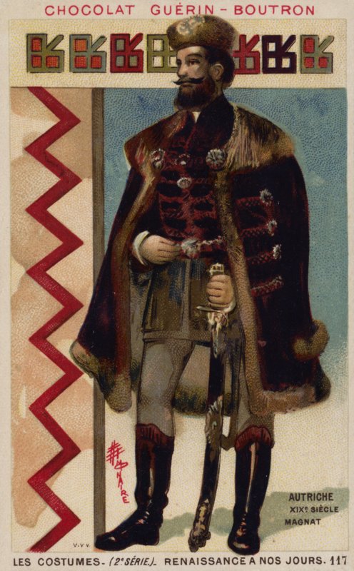 Austriacki szlachcic, XIX w. autorstwa French School