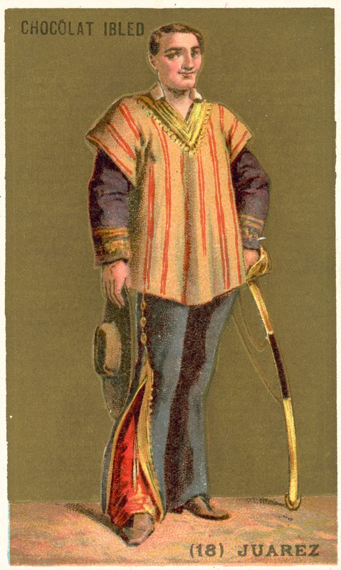Benito Juarez, meksykański polityk autorstwa French School
