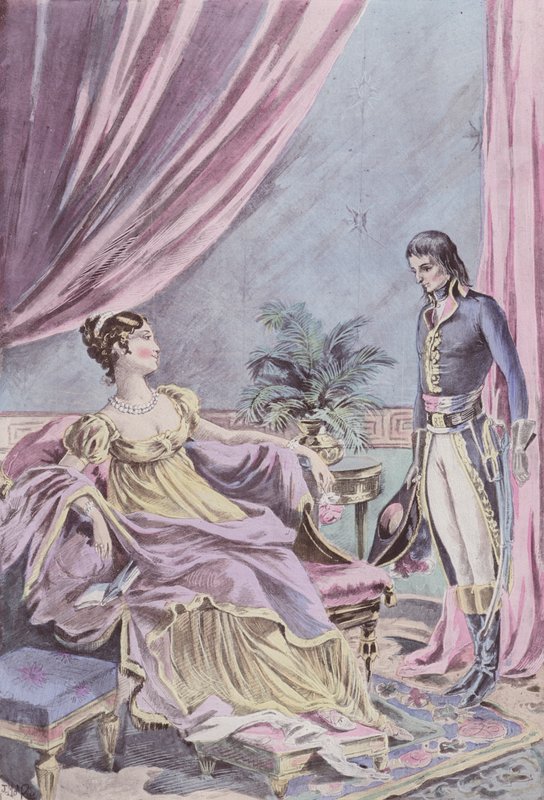 Bonaparte u Madame de Beauharnais autorstwa French School